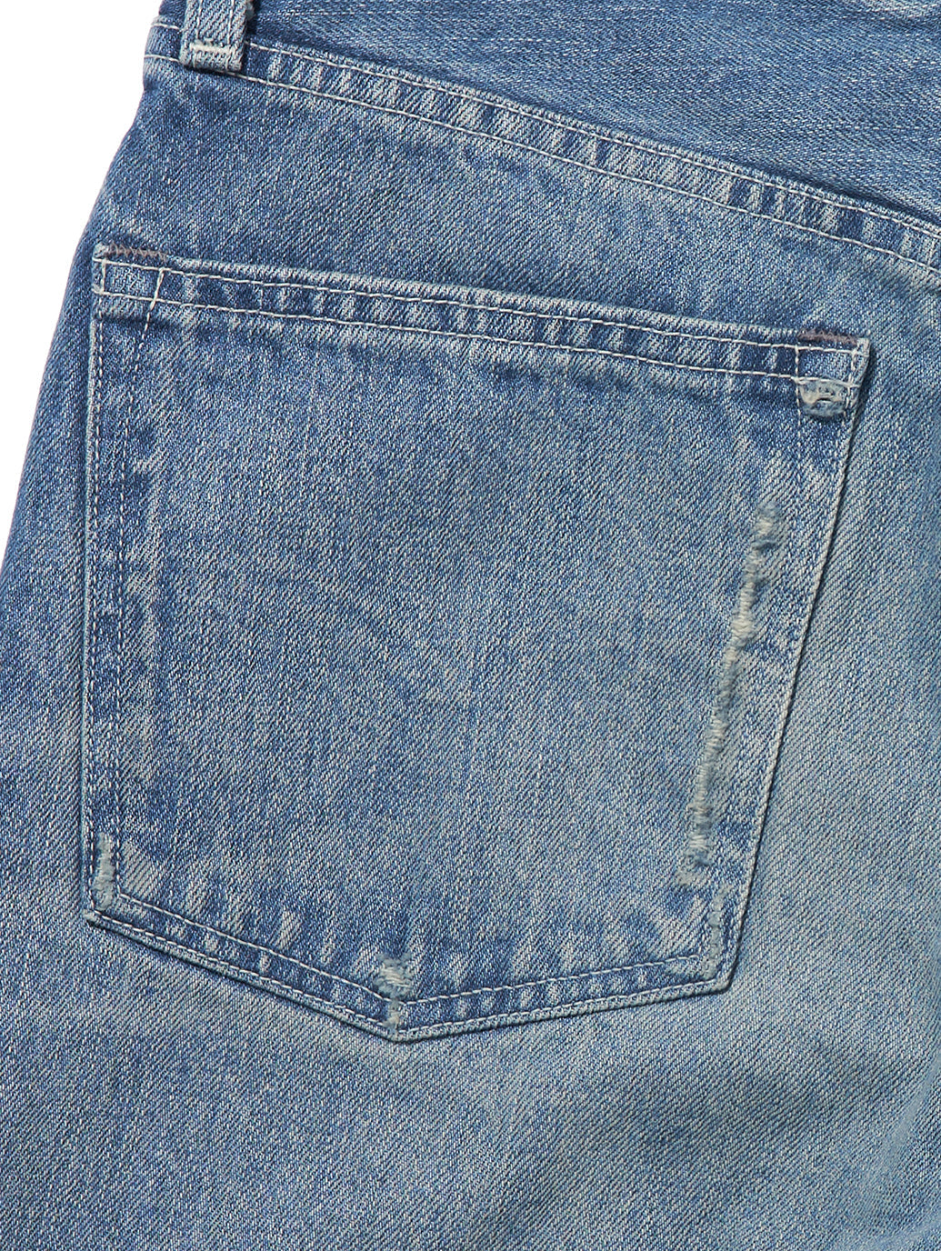 LEVI'S® MADE&CRAFTED® THE COLUMN LMC MOKUTEKI MIJ ダークインディゴ DESTRUCTED