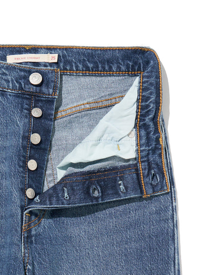 RIBCAGE ストレート ダークインディゴ VALLEY VIEW