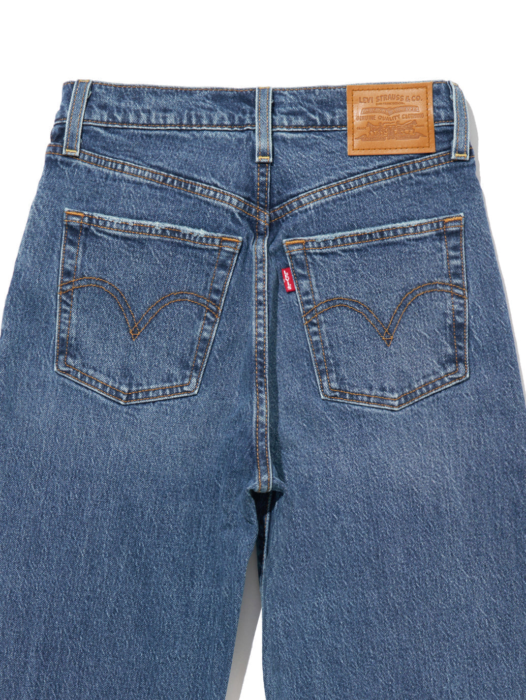 RIBCAGE ストレート ダークインディゴ VALLEY VIEW