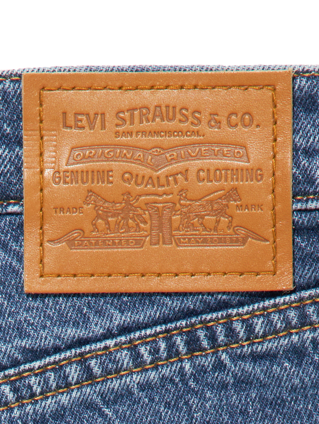 RIBCAGE ストレート ダークインディゴ VALLEY VIEW