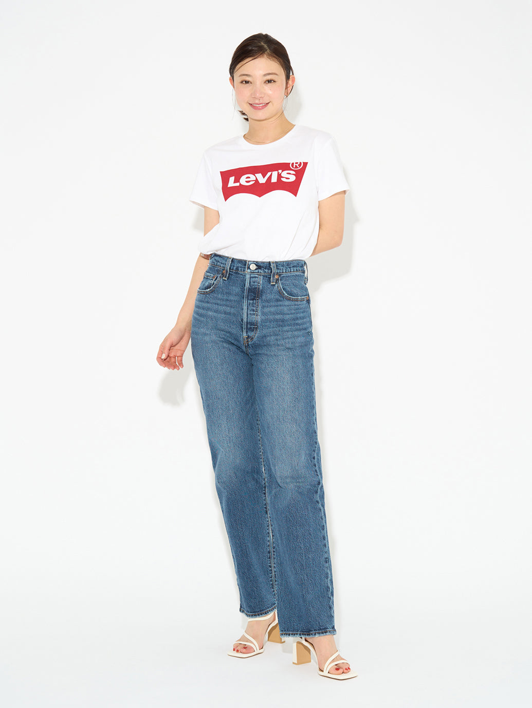 RIBCAGE ストレート ダークインディゴ VALLEY VIEW