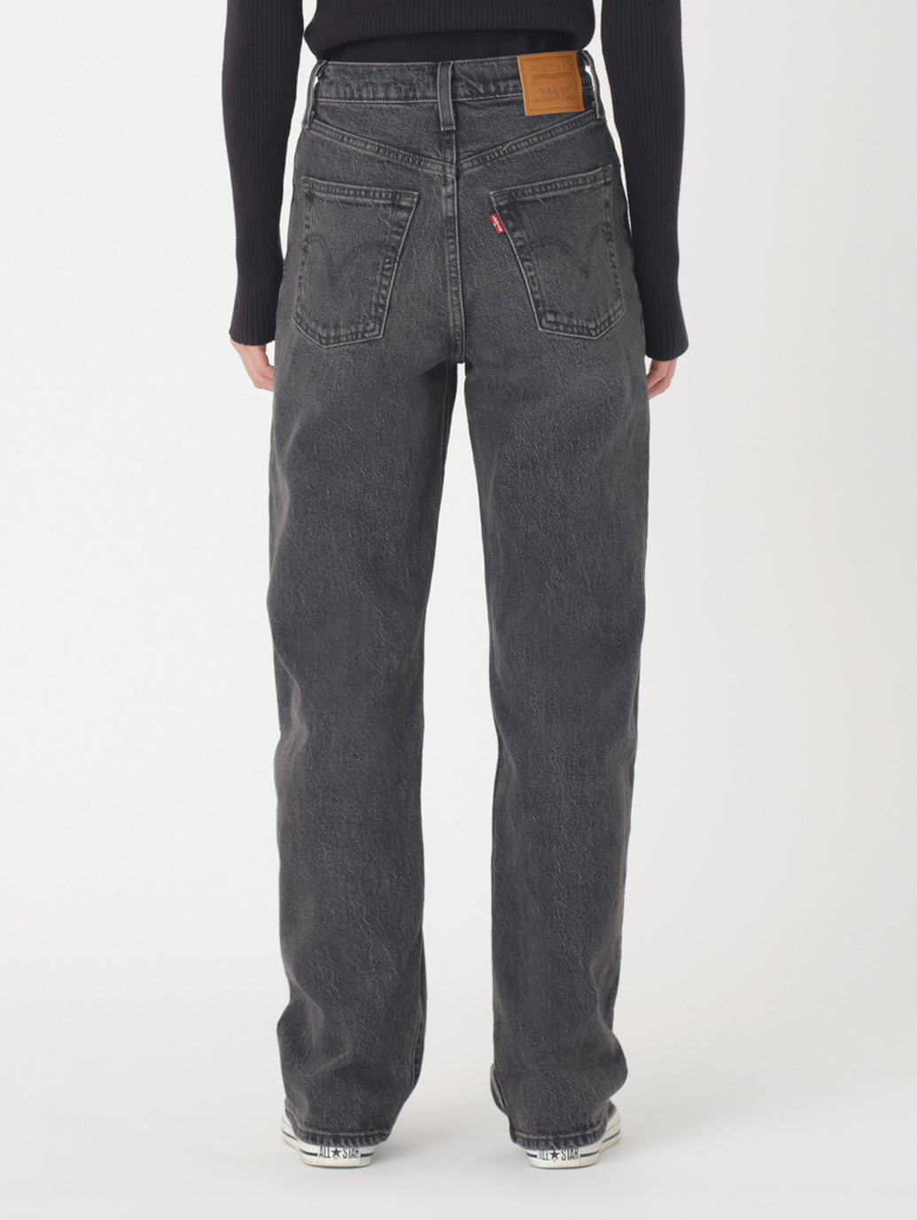 RIBCAGE ストレート ブラック STATIC NOISE OVERLOAD