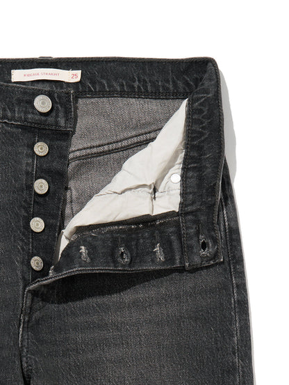 RIBCAGE ストレート ブラック STATIC NOISE OVERLOAD