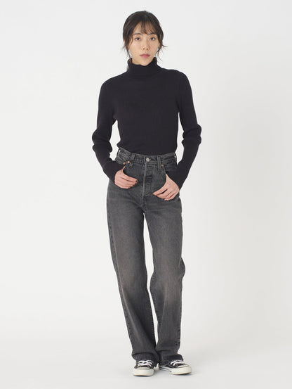 RIBCAGE ストレート ブラック STATIC NOISE OVERLOAD