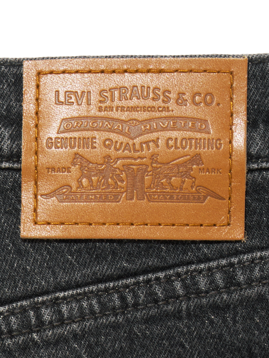 RIBCAGE ストレート ブラック STATIC NOISE OVERLOAD