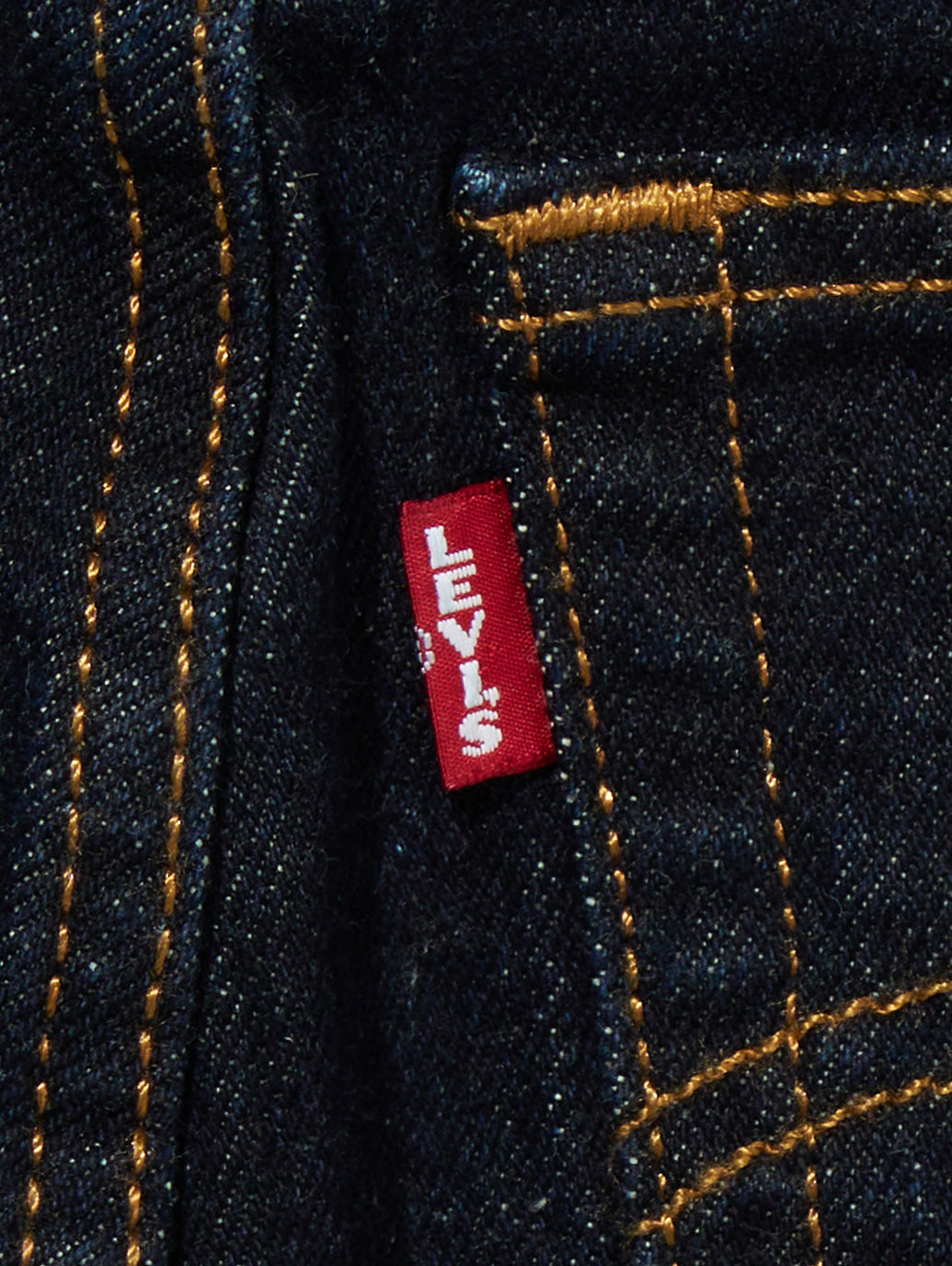 RIBCAGE ストレートジーンズ ダークインディゴ