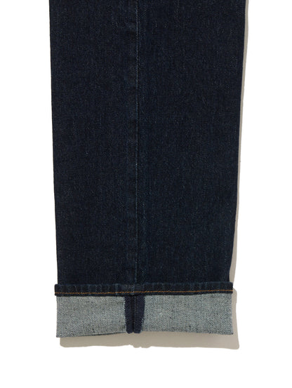 RIBCAGE ストレートジーンズ ダークインディゴ