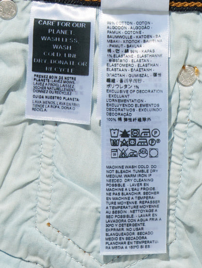 RIBCAGE ストレートジーンズ ダークインディゴ