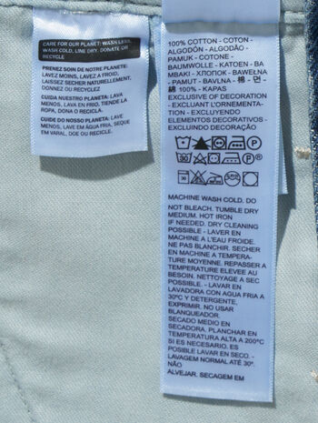 オーバーオール ダークインディゴ GET INVOLVED