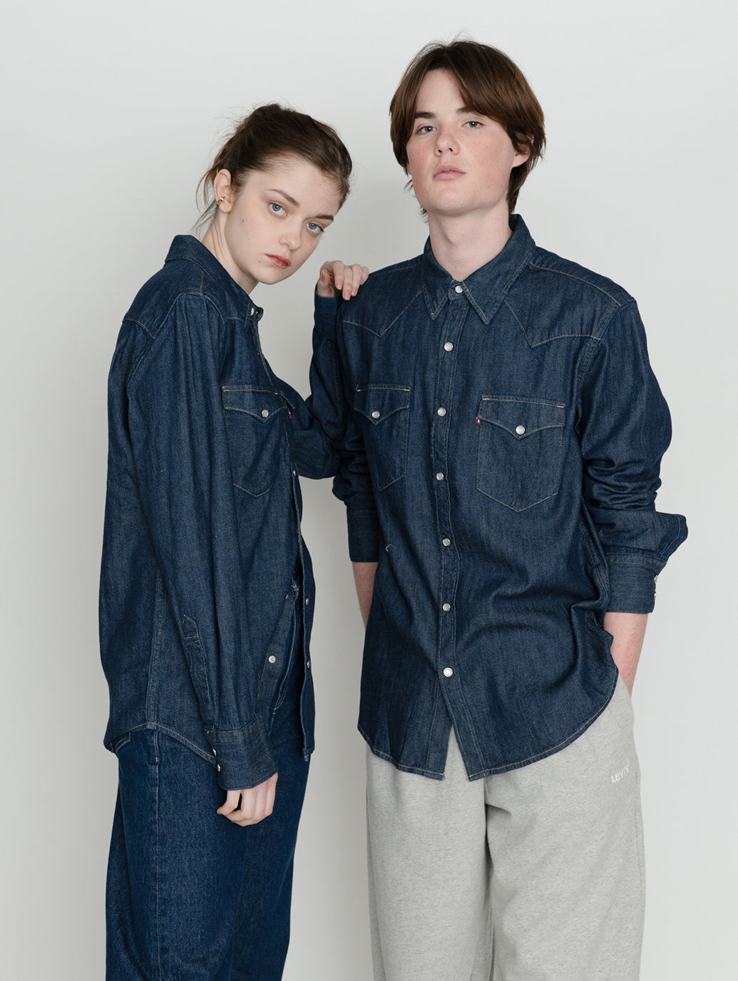 BARSTOW ウエスタンシャツ