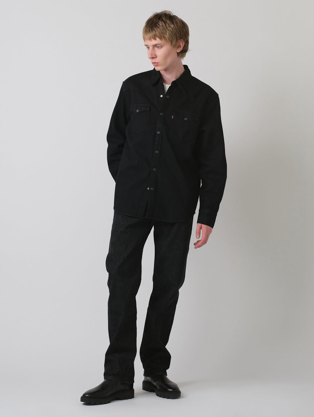 BARSTOW ウエスタンシャツ 