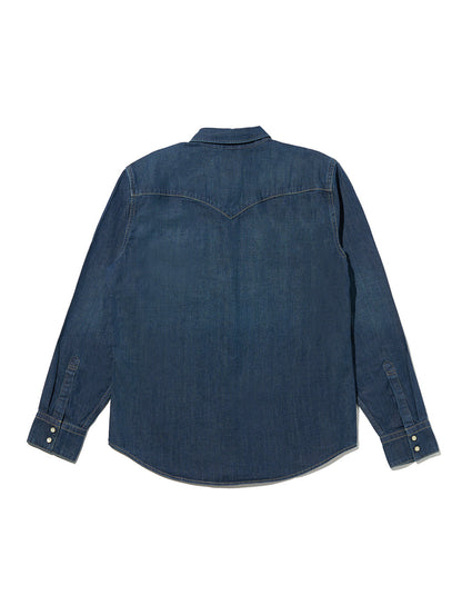 BARSTOW ウエスタンシャツ ダークインディゴ