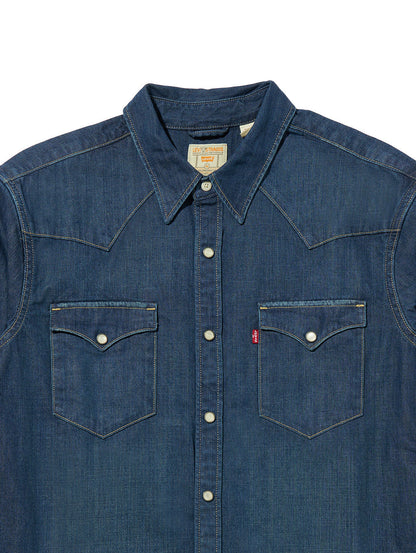 BARSTOW ウエスタンシャツ ダークインディゴ