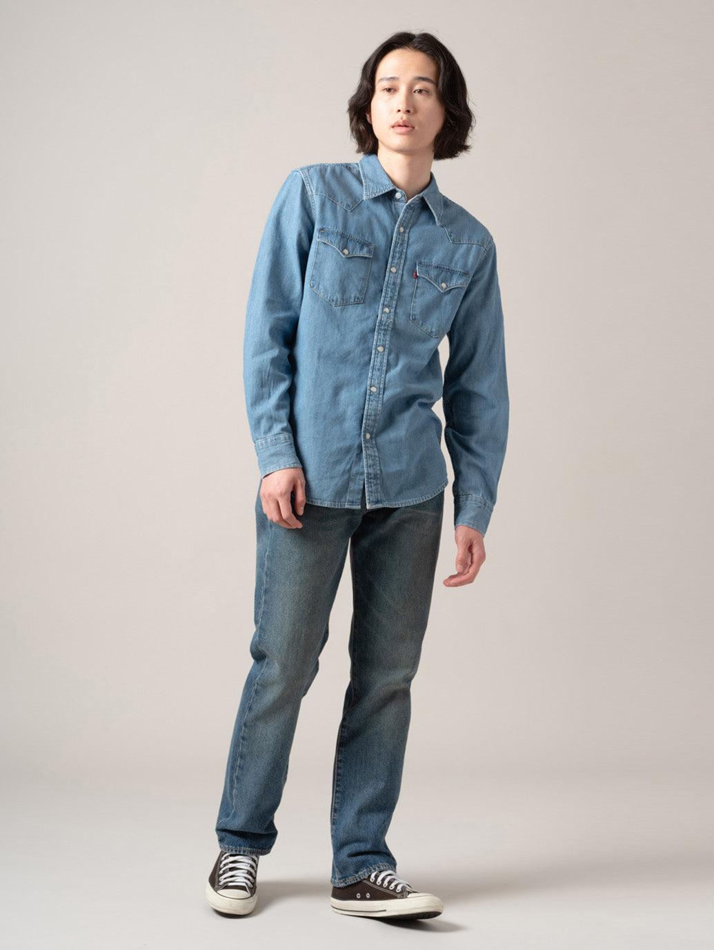 クラシック ウエスタンシャツ