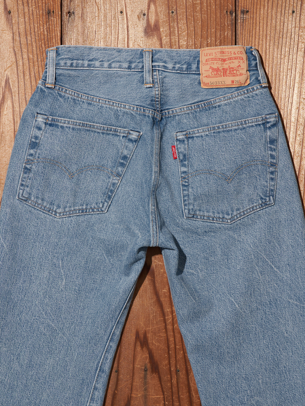 LEVI'S® VINTAGE CLOTHING 503B XX BAYSIDE インディゴ WORN IN