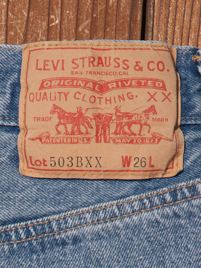 LEVI'S® VINTAGE CLOTHING 503B XX BAYSIDE インディゴ WORN IN
