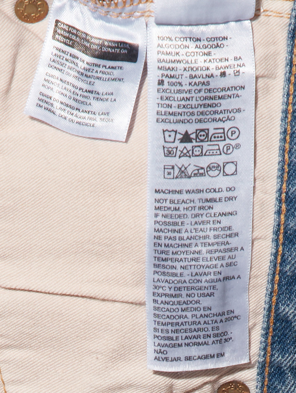 LEVI'S® VINTAGE CLOTHING 503B XX BAYSIDE インディゴ WORN IN