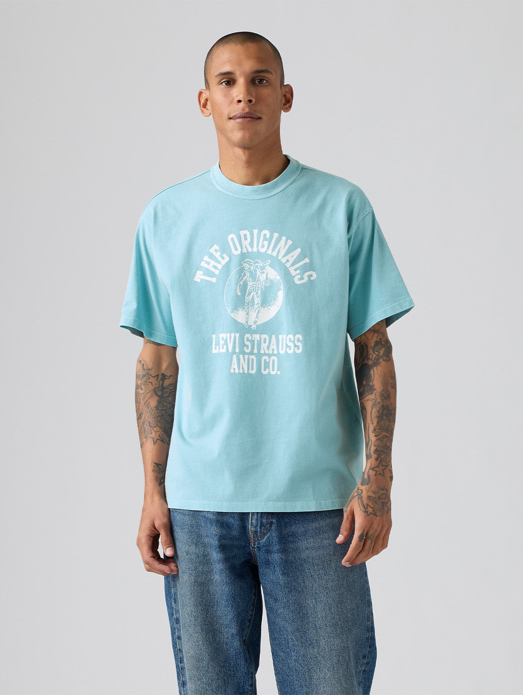 ヴィンテージフィット グラフィックTシャツ