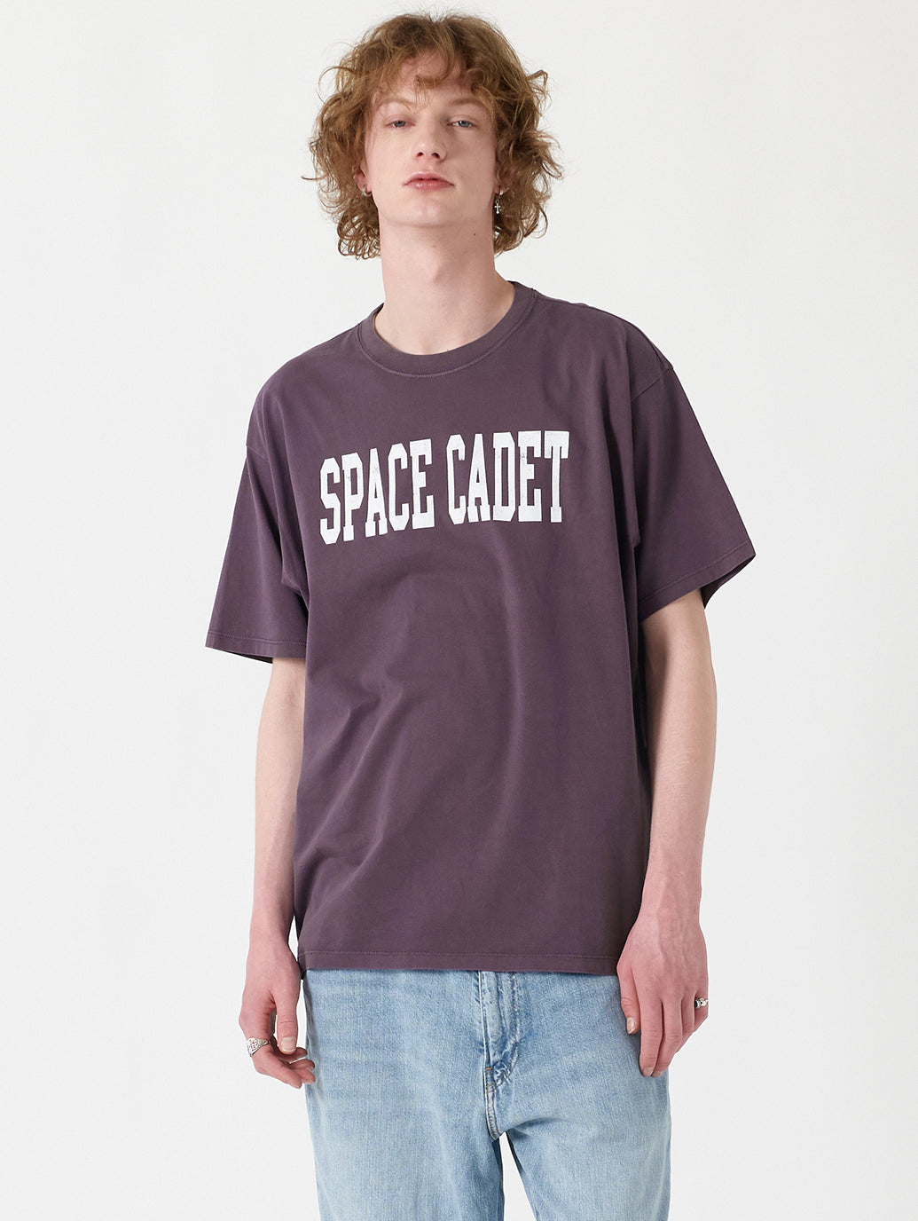 ヴィンテージ グラフィック Tシャツ パープル SPACE CADET