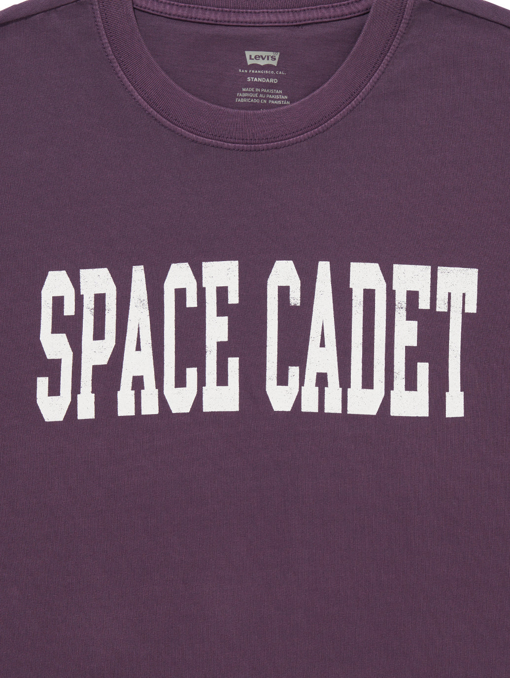 ヴィンテージ グラフィック Tシャツ パープル SPACE CADET