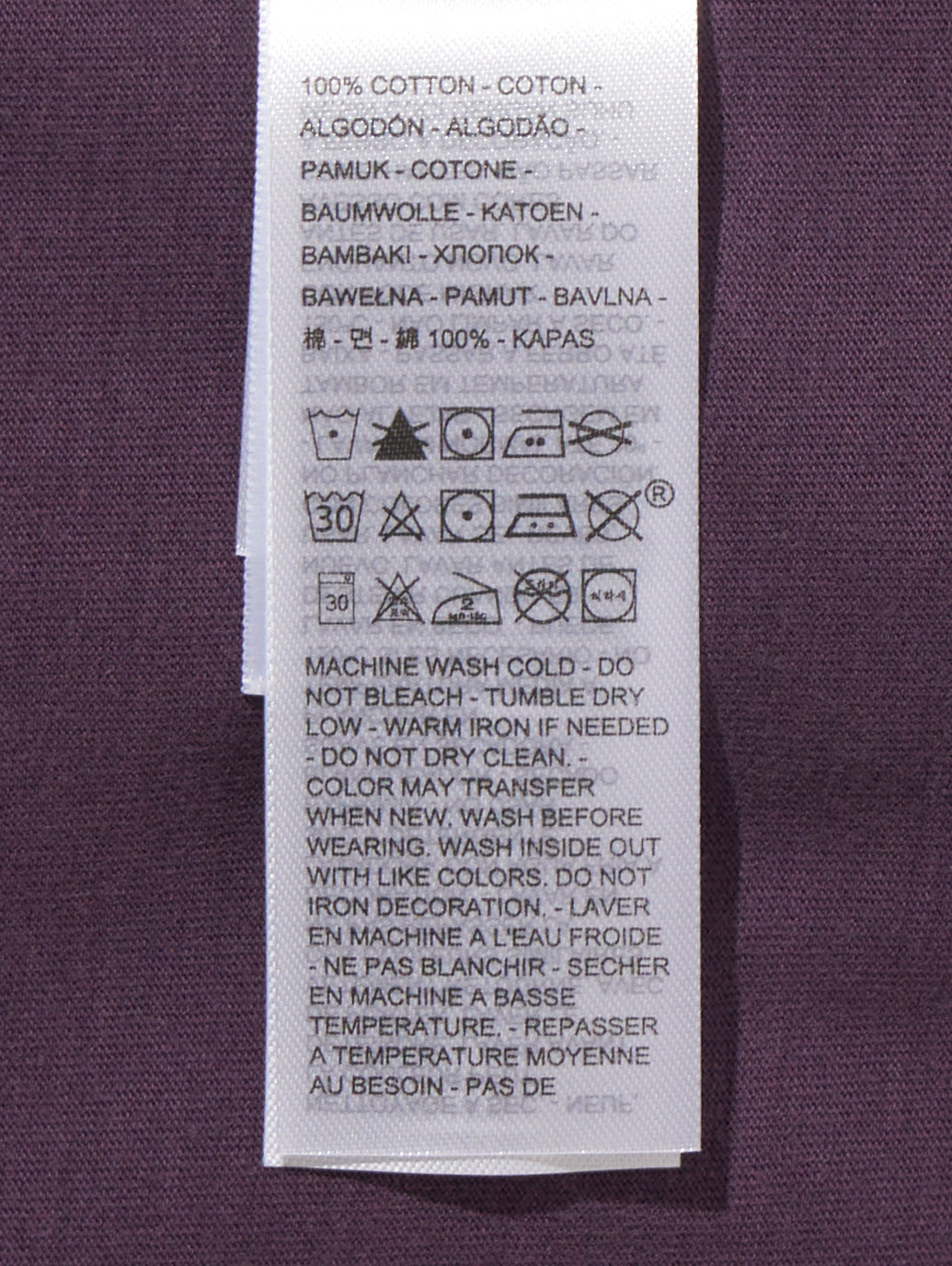 ヴィンテージ グラフィック Tシャツ パープル SPACE CADET