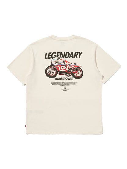 ヴィンテージフィット グラフィックTシャツ