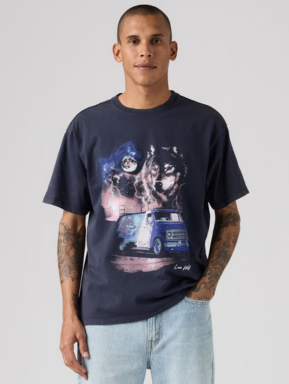ヴィンテージフィット グラフィックTシャツ