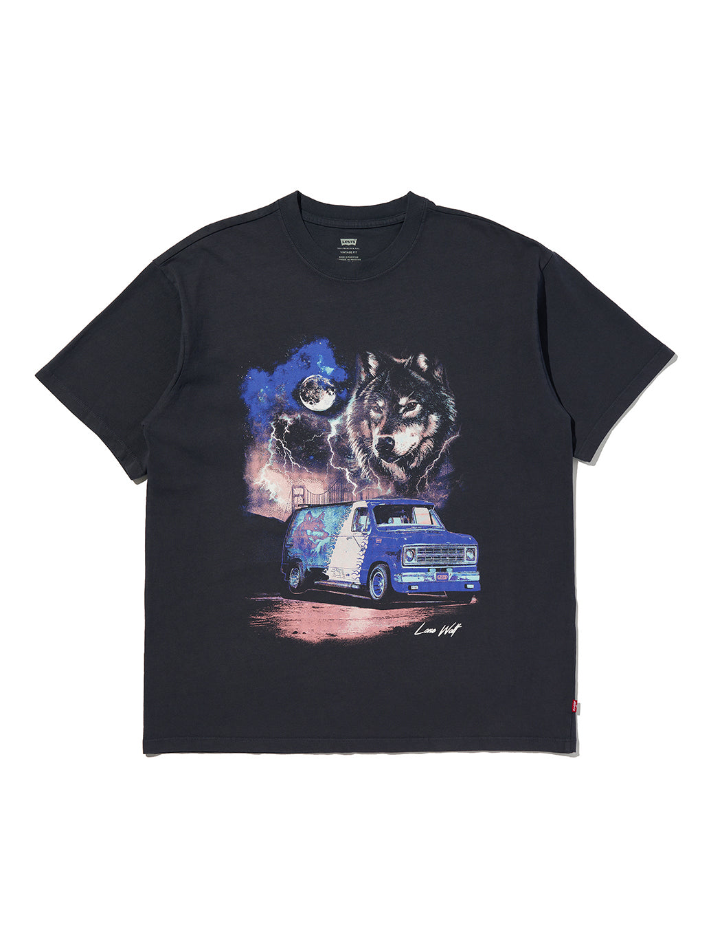 ヴィンテージフィット グラフィックTシャツ