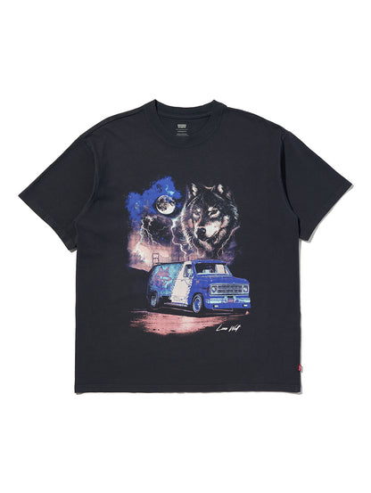 ヴィンテージフィット グラフィックTシャツ