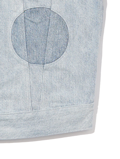 LEVI'S® MADE&CRAFTED® BORROWED FROM THE BOYS トラッカージャケット SUN SPOT MOJ インディゴ PATTERN