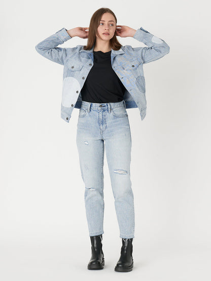 LEVI'S® MADE&CRAFTED® BORROWED FROM THE BOYS トラッカージャケット SUN SPOT MOJ インディゴ PATTERN