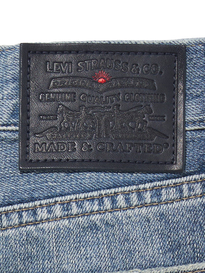 LEVI'S® MADE&CRAFTED® ハイライズ BORROWED FROM THE BOYS KIRUTO MOJ インディゴ DESTRUCTED