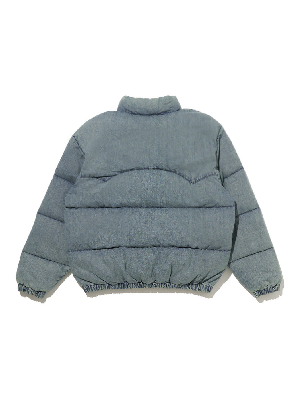 スーパーデニムダウンジャケット ミディアムインディゴ SLIGHTLY