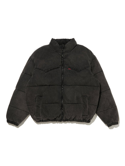 スーパーデニムダウンジャケット ブラック ECLIPSE