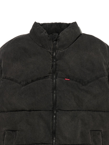 スーパーデニムダウンジャケット ブラック ECLIPSE