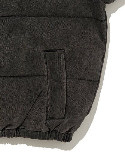 スーパーデニムダウンジャケット ブラック ECLIPSE