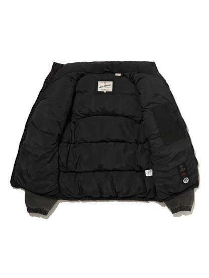 スーパーデニムダウンジャケット ブラック ECLIPSE