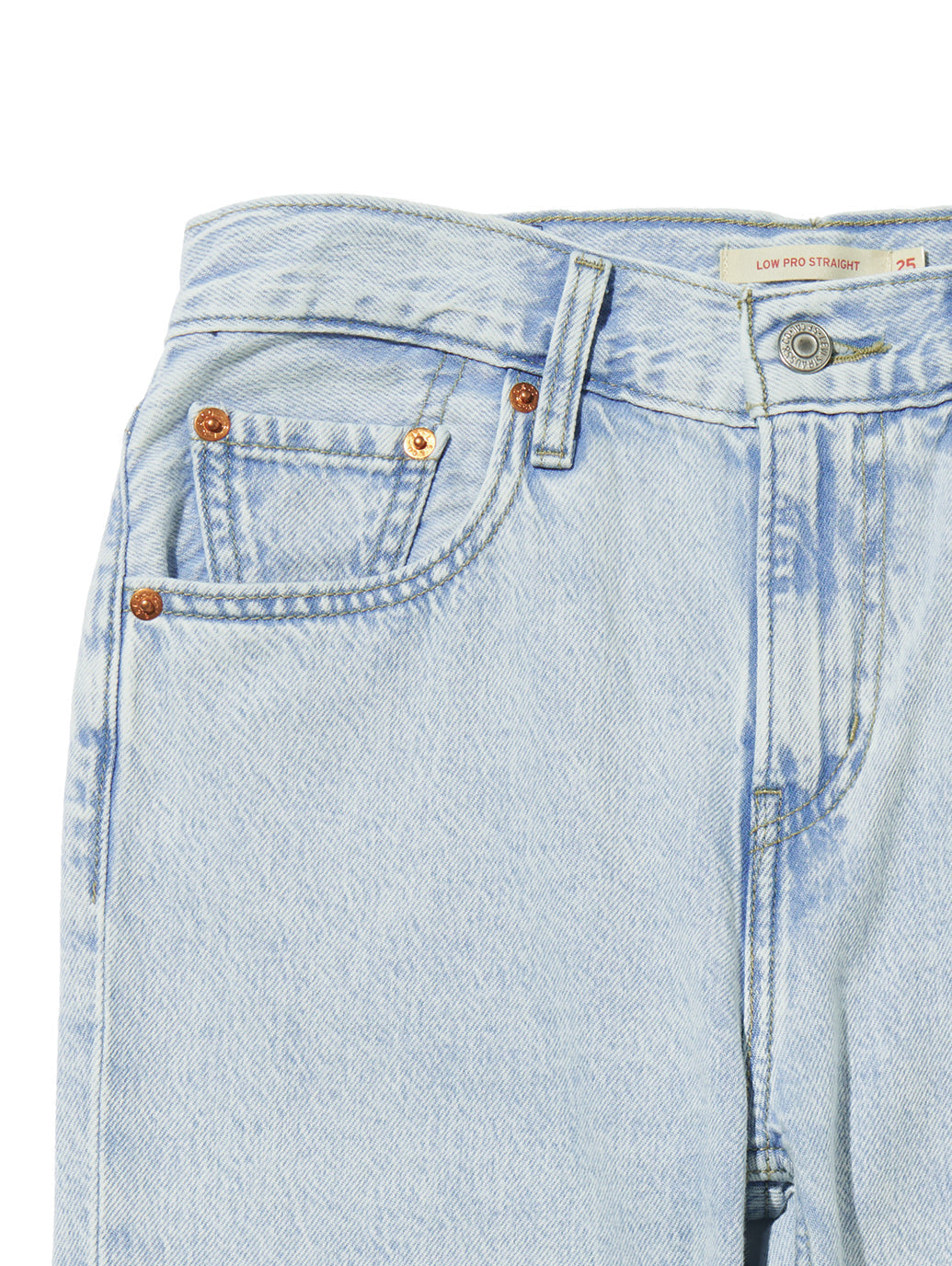 LOW PRO ジーンズ ストレート ライトインディゴ