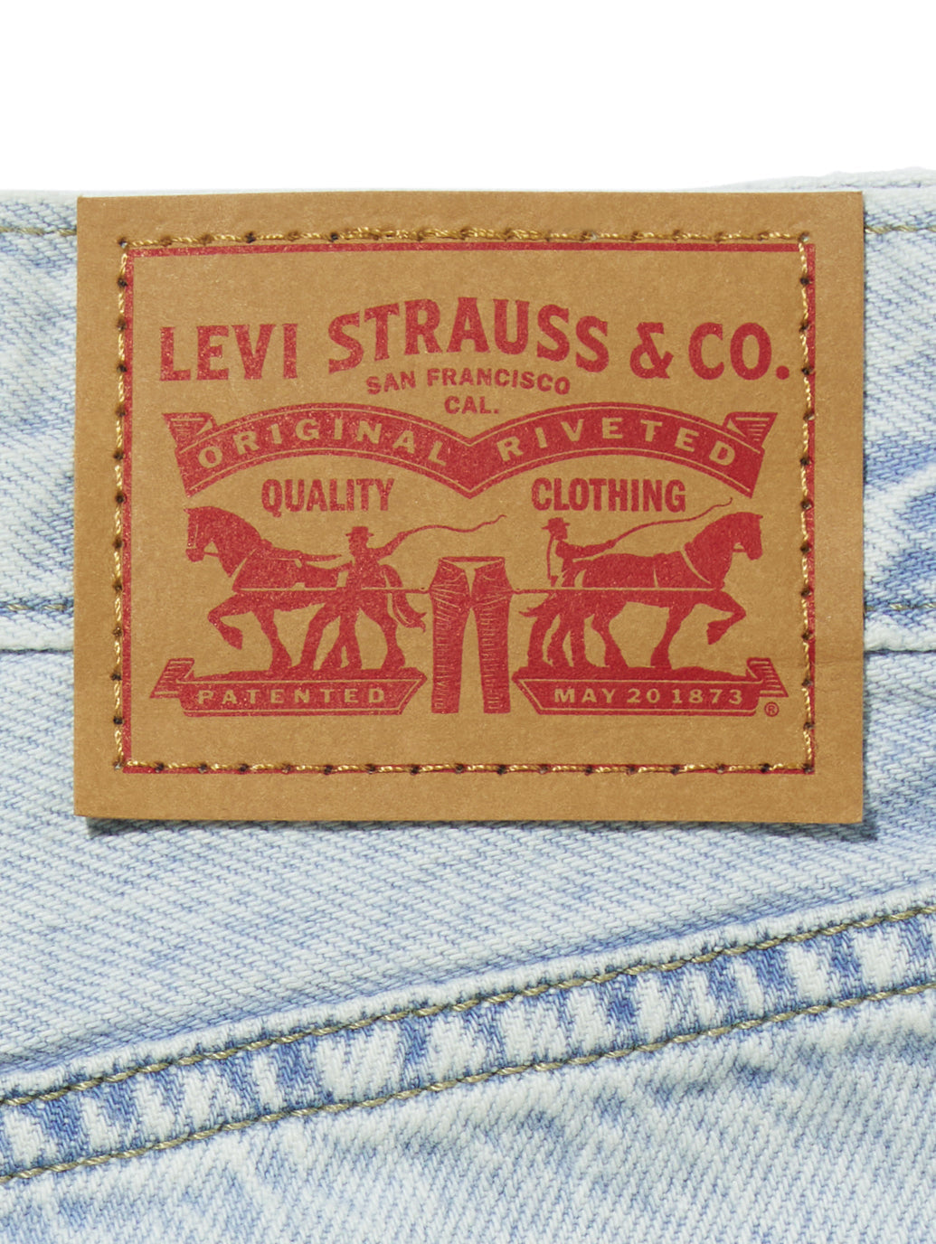 LOW PRO ジーンズ ストレート ライトインディゴ