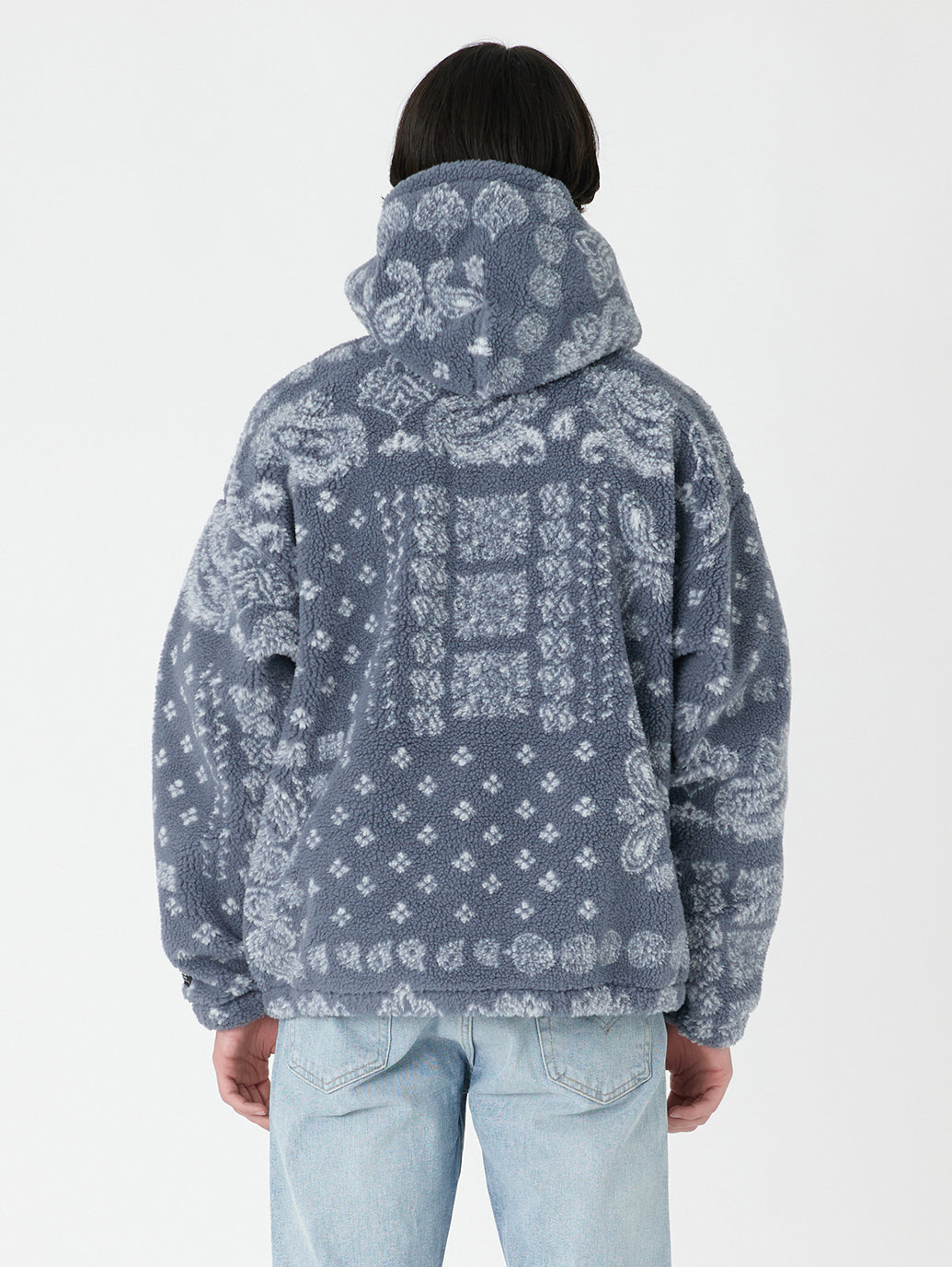 COZY UP フーディー ブルー FRANCISCO BANDANA