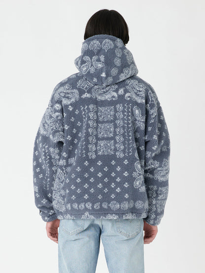 COZY UP フーディー ブルー FRANCISCO BANDANA