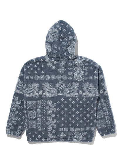 COZY UP フーディー ブルー FRANCISCO BANDANA