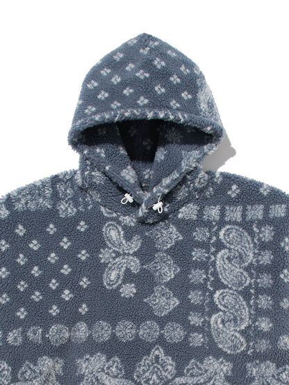 COZY UP フーディー ブルー FRANCISCO BANDANA