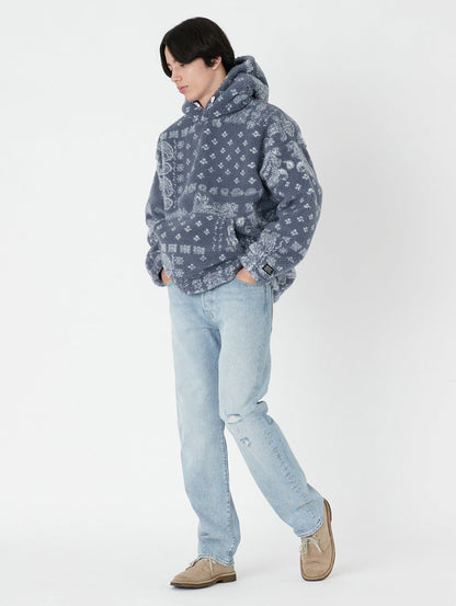 COZY UP フーディー ブルー FRANCISCO BANDANA