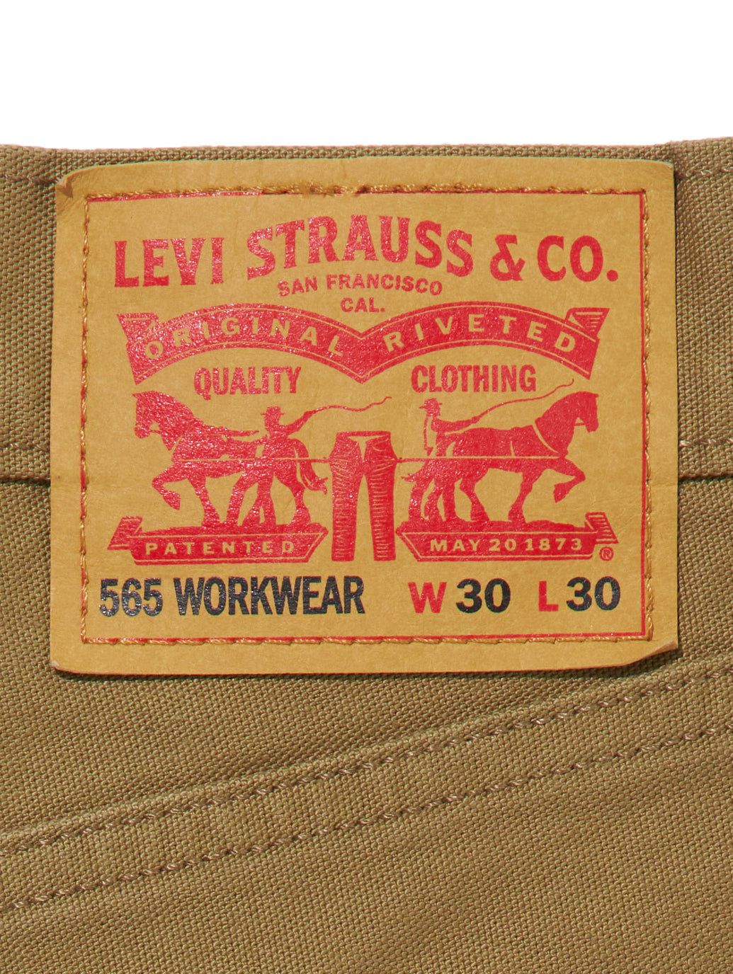WORKWEAR 565™ ユーティリティ パンツ ベージュ ERMINE CANVAS
