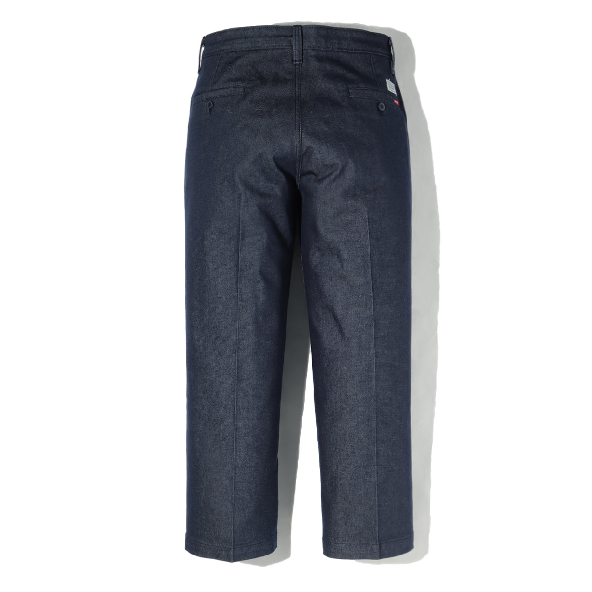STA PREST ワイドレッグ クロップ インディゴ DENIM