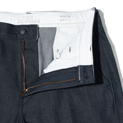 STA PREST ワイドレッグ クロップ インディゴ DENIM