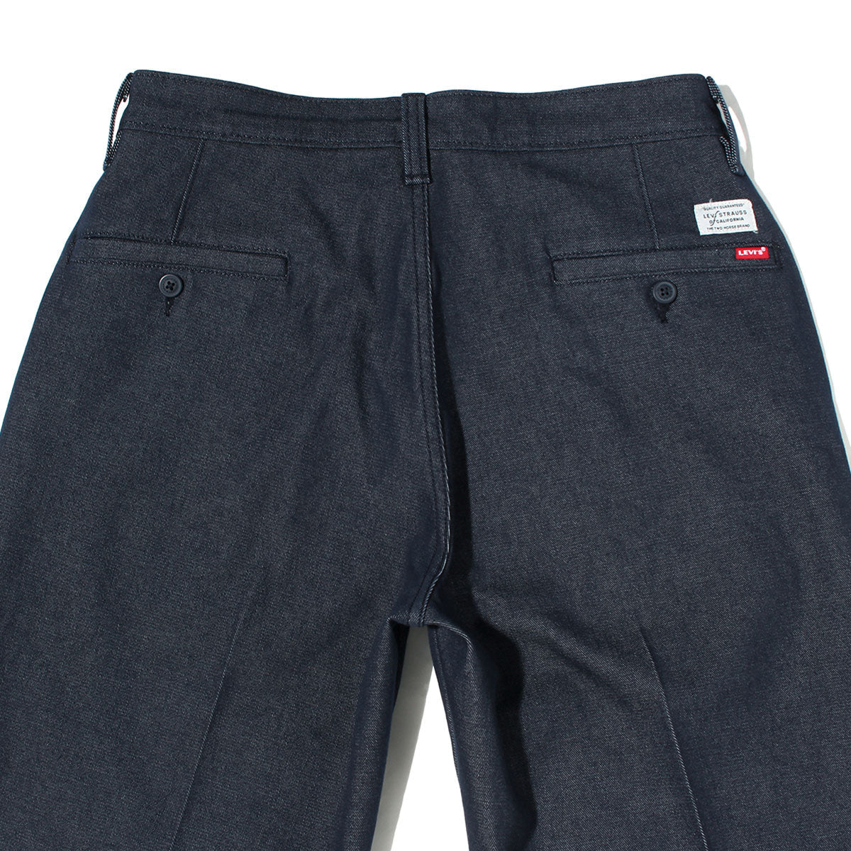 STA PREST ワイドレッグ クロップ インディゴ DENIM