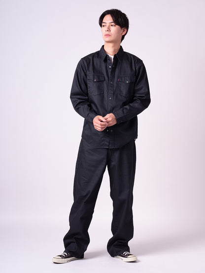 リラックスフィット ウエスタンシャツ