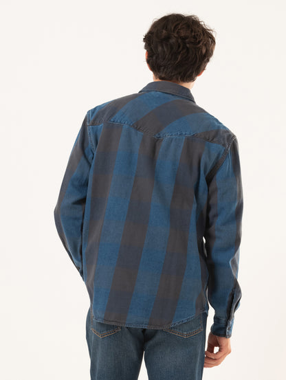 リラックスフィット ウエスタンシャツ